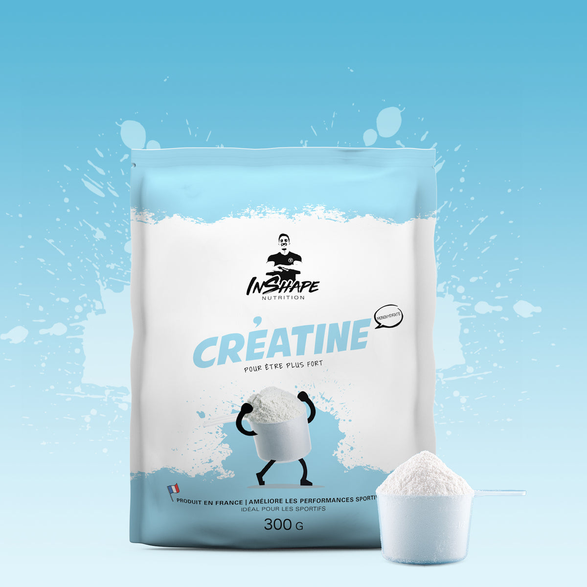 Créatine en poudre