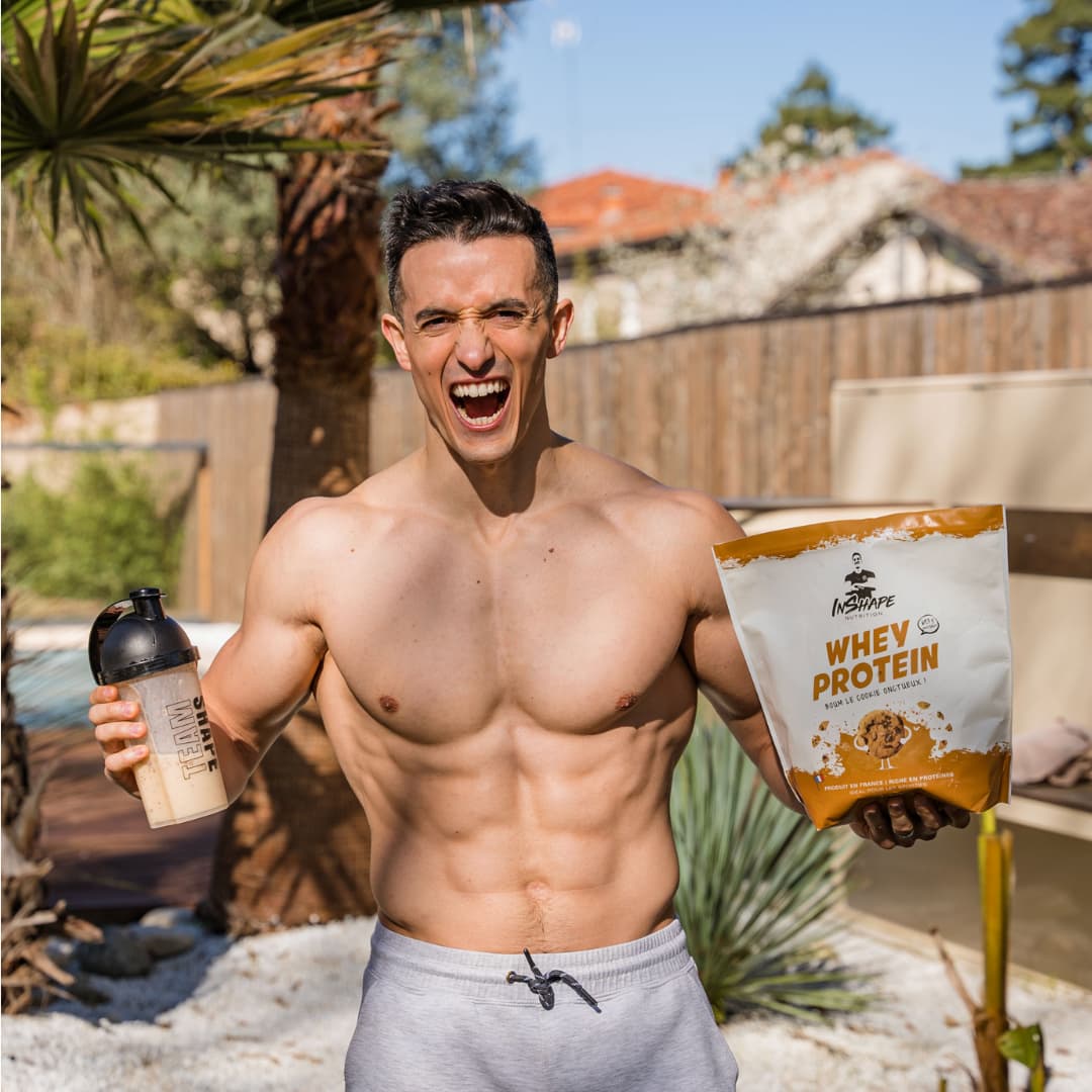 Tibo Inshape et la whey protéine