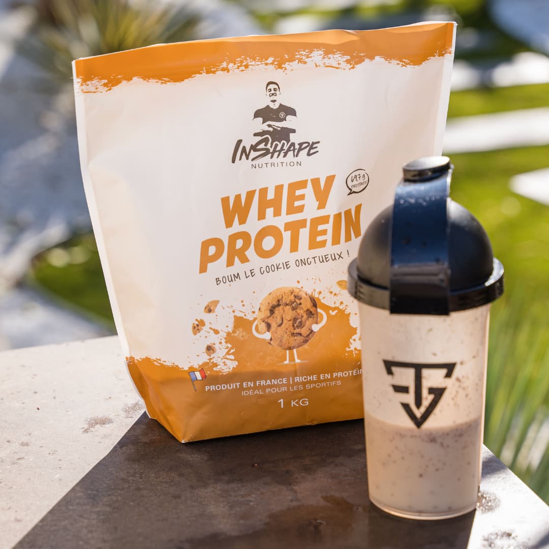 Whey protéine cookie & cream Tibo Inshape