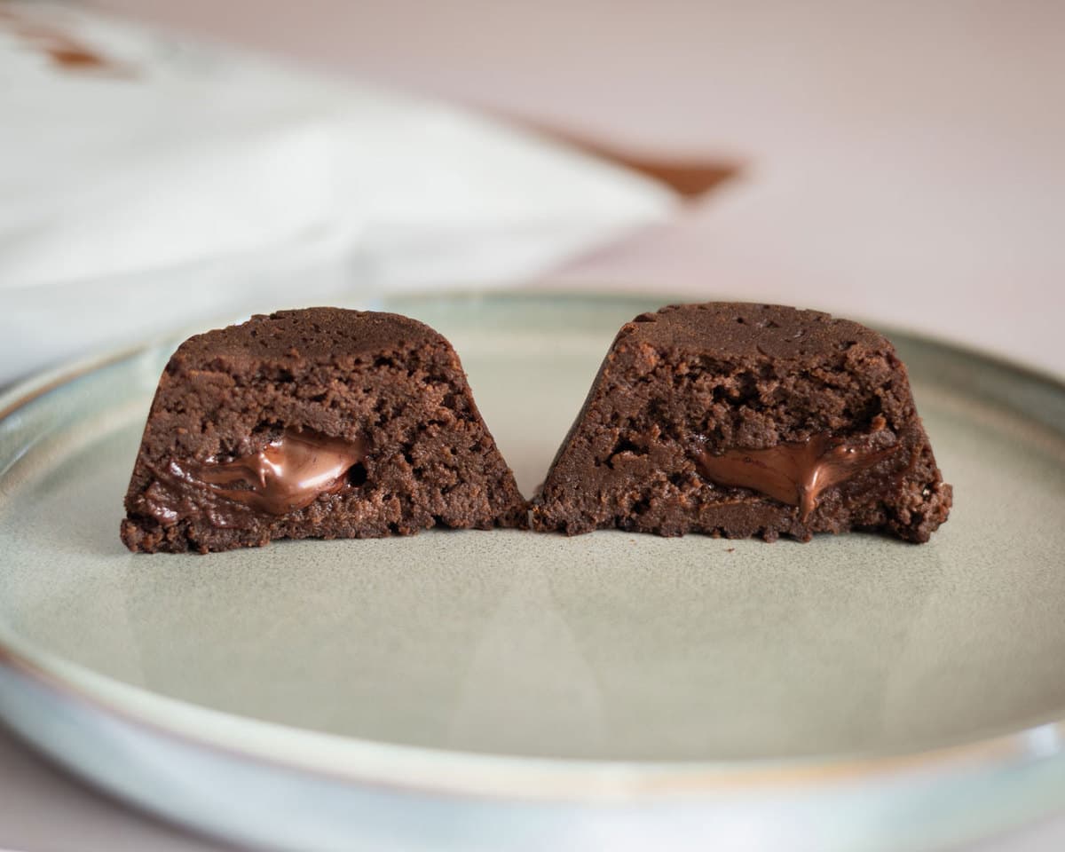 Chocolate fondant with whey