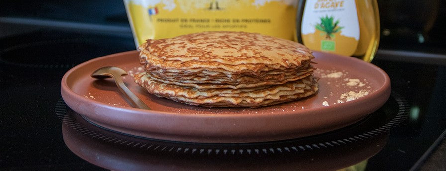 Recette de crêpes à la vanille protéinée 