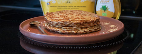 Recette de crêpes à la vanille protéinée 