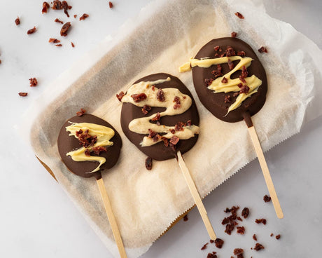 Recette sucette pomme chocolat