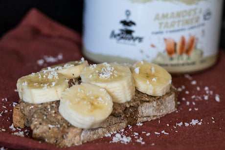 Tartine healthy pour le petit déjeuner ou le goûter 