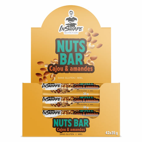 Boîte de 42 Nuts Bar 35 g 