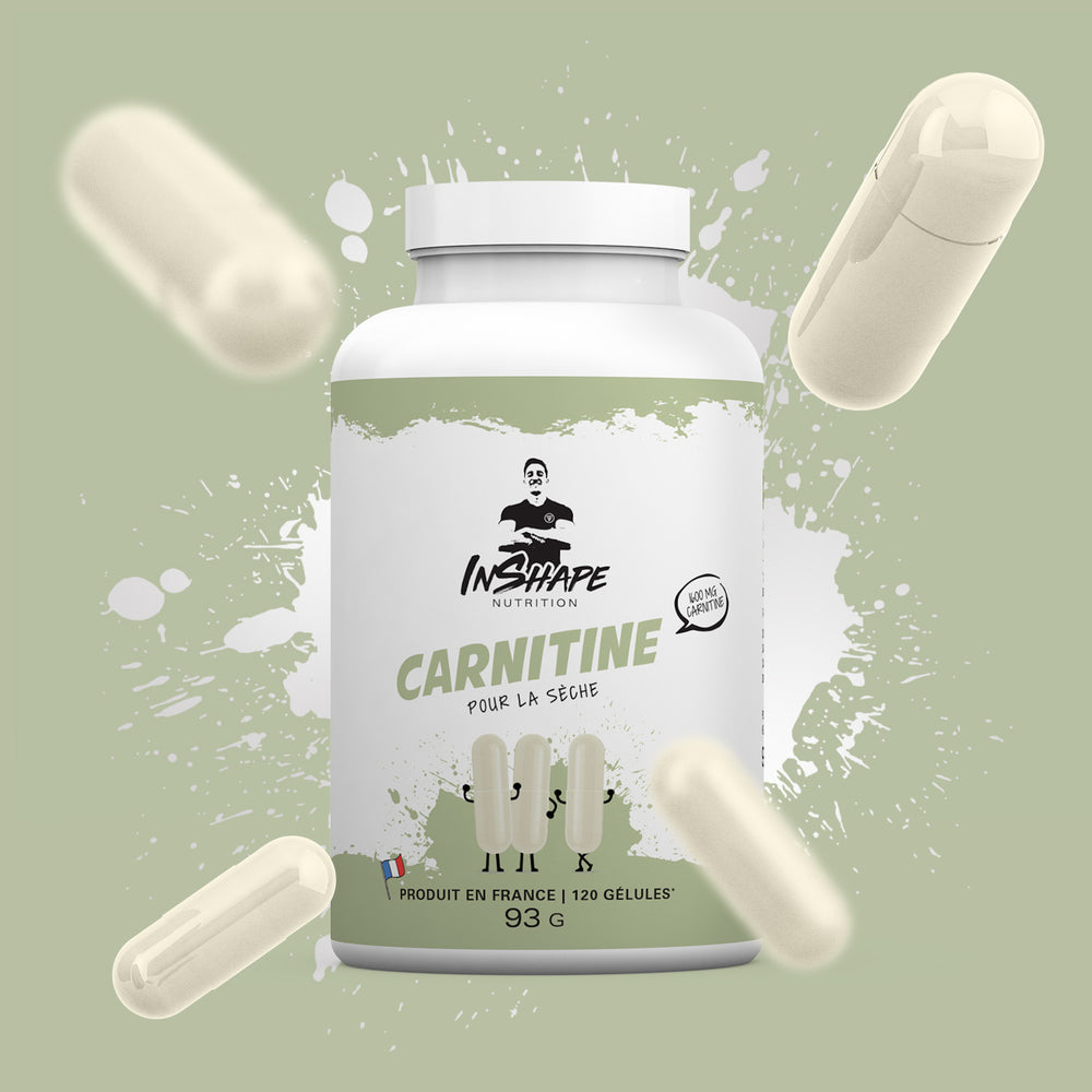 L-Carnitine Carnitine TIBO INSHAPE Pilulier de 120 gélules- FitnessBoutique