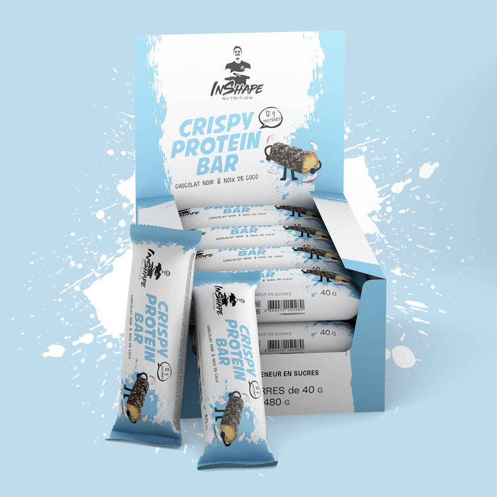 Crispy Protein Bar - Chocolate & coconut