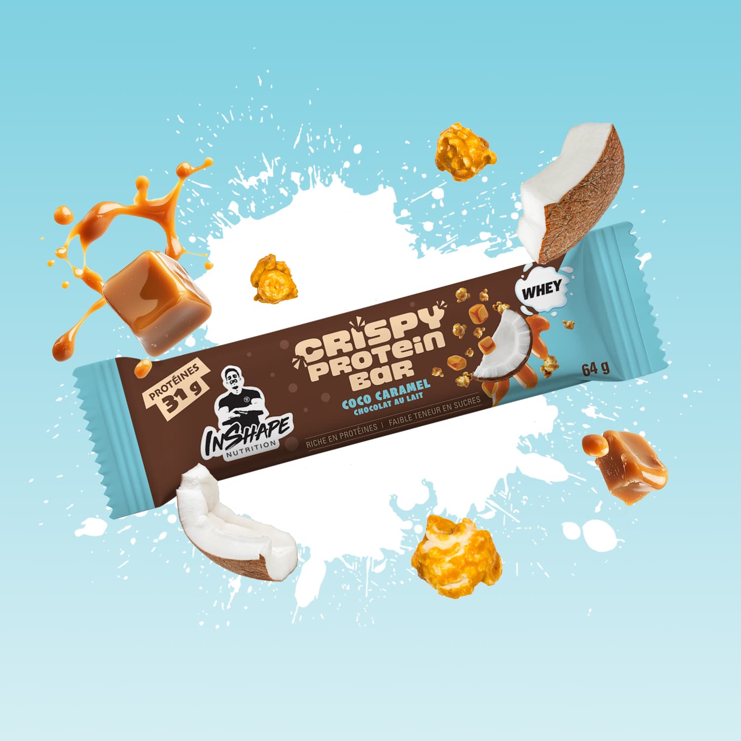 Crispy Protein Bar Coco Caramel
