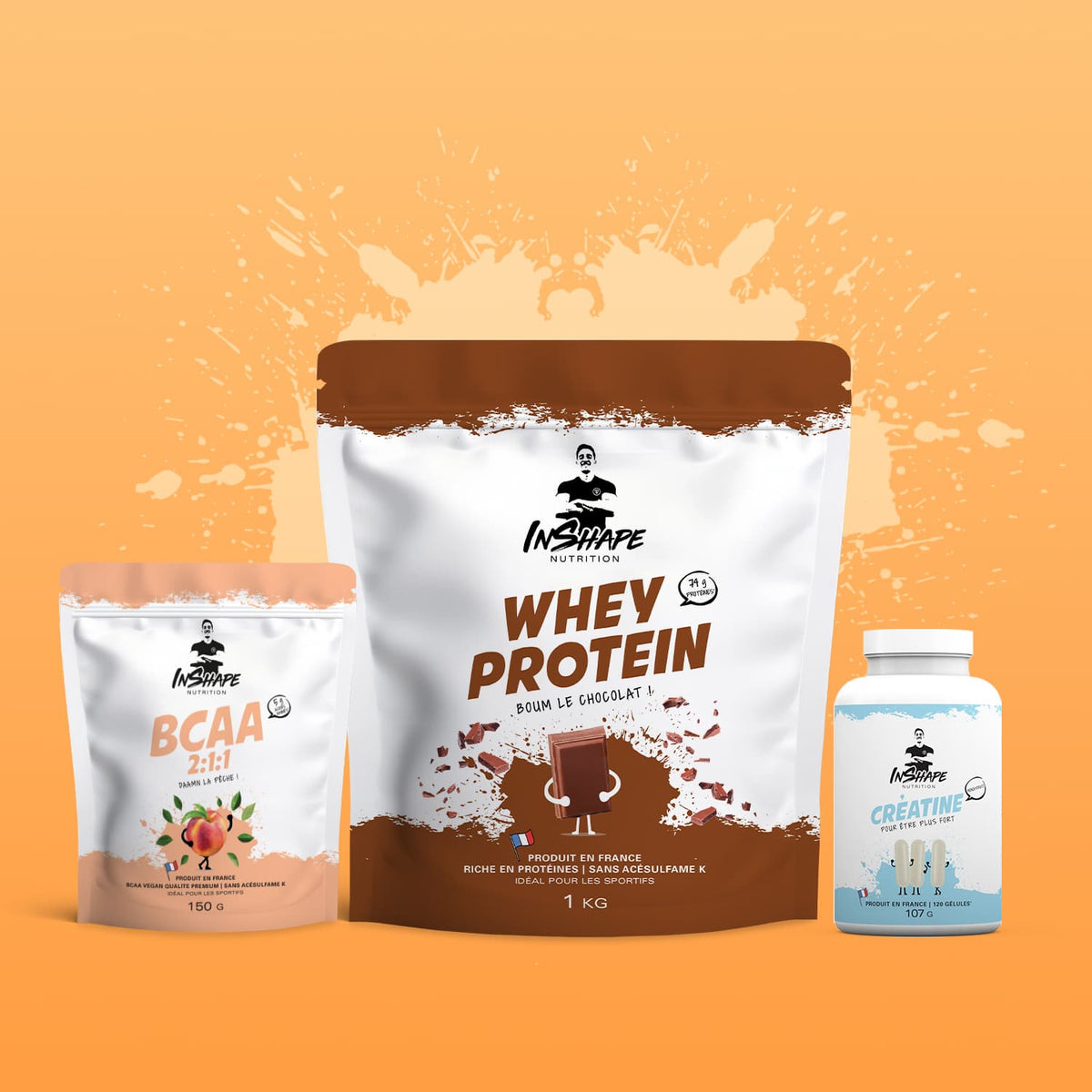 Pack musculation – Inshape Nutrition