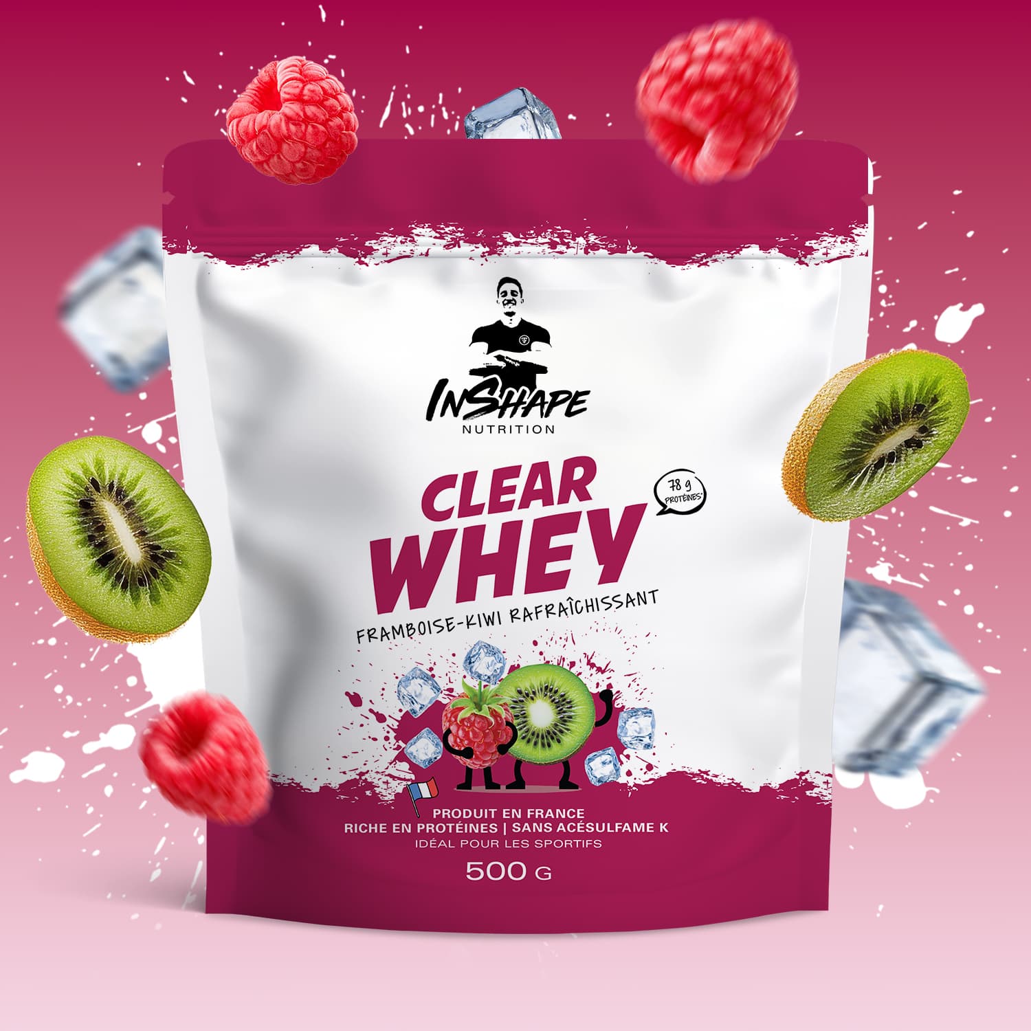 Clear Whey | Prise de muscles | Inshape Nutrition
