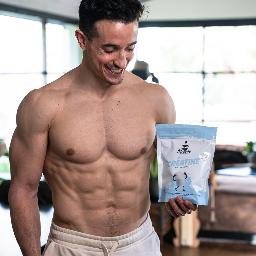 Tibo Inshape with creatine powder