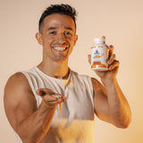 Tibo Inshape et son multivitamines Inshape Nutrition