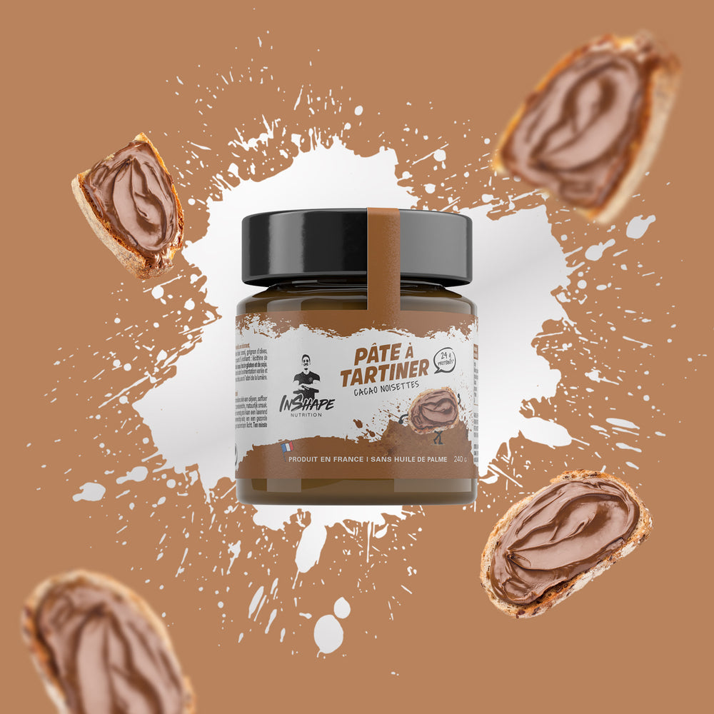 Pâte à tartiner cacao noisettes - Inshape Nutrition